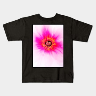Flashy Flower Explosion Kids T-Shirt